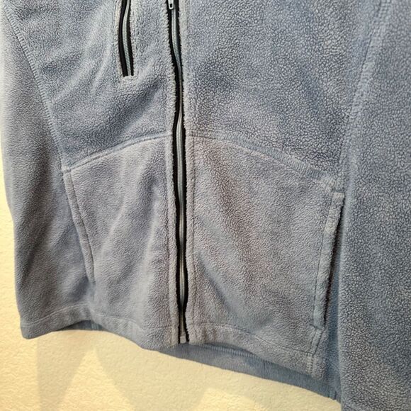 Toad & Co Light Blue Fleece Full Zip Vest - Size Small - EUC - Picture 2 of 6